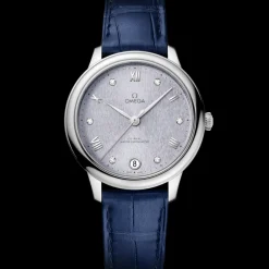 34 mm, steel on leather strap^OMEGA Best