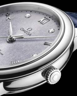 34 mm, steel on leather strap^OMEGA Best