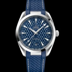 41 mm, steel on rubber strap^OMEGA Fashion