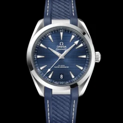 41 mm, steel on rubber strap^OMEGA Hot