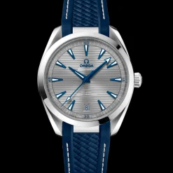 41 mm, steel on rubber strap^OMEGA Discount