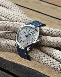 41 mm, steel on rubber strap^OMEGA Discount