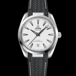 38 mm, steel on rubber strap^OMEGA Fashion