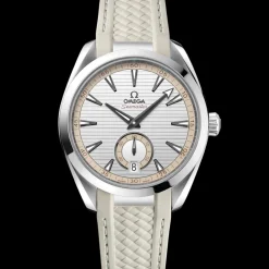 41 mm, steel on rubber strap^OMEGA Online