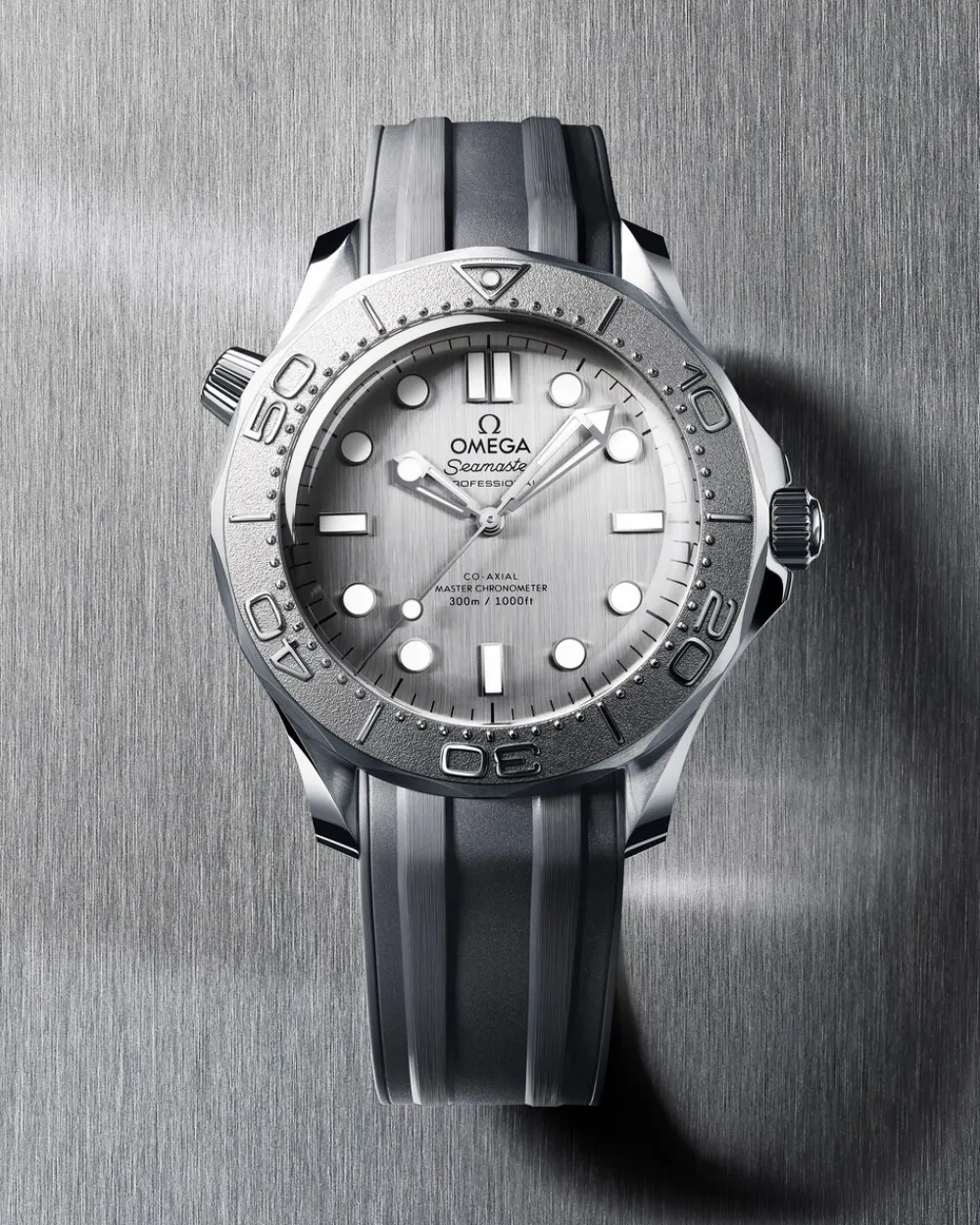42 mm, steel on rubber strap^OMEGA Outlet