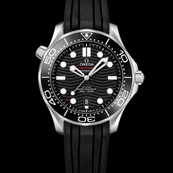 42 mm, steel on rubber strap^OMEGA Hot