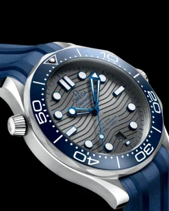 42 mm, steel on rubber strap^OMEGA Outlet