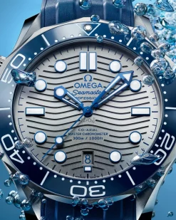 42 mm, steel on rubber strap^OMEGA Outlet