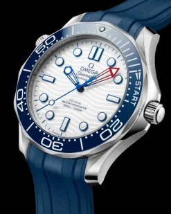 42 mm, steel on rubber strap^OMEGA Online