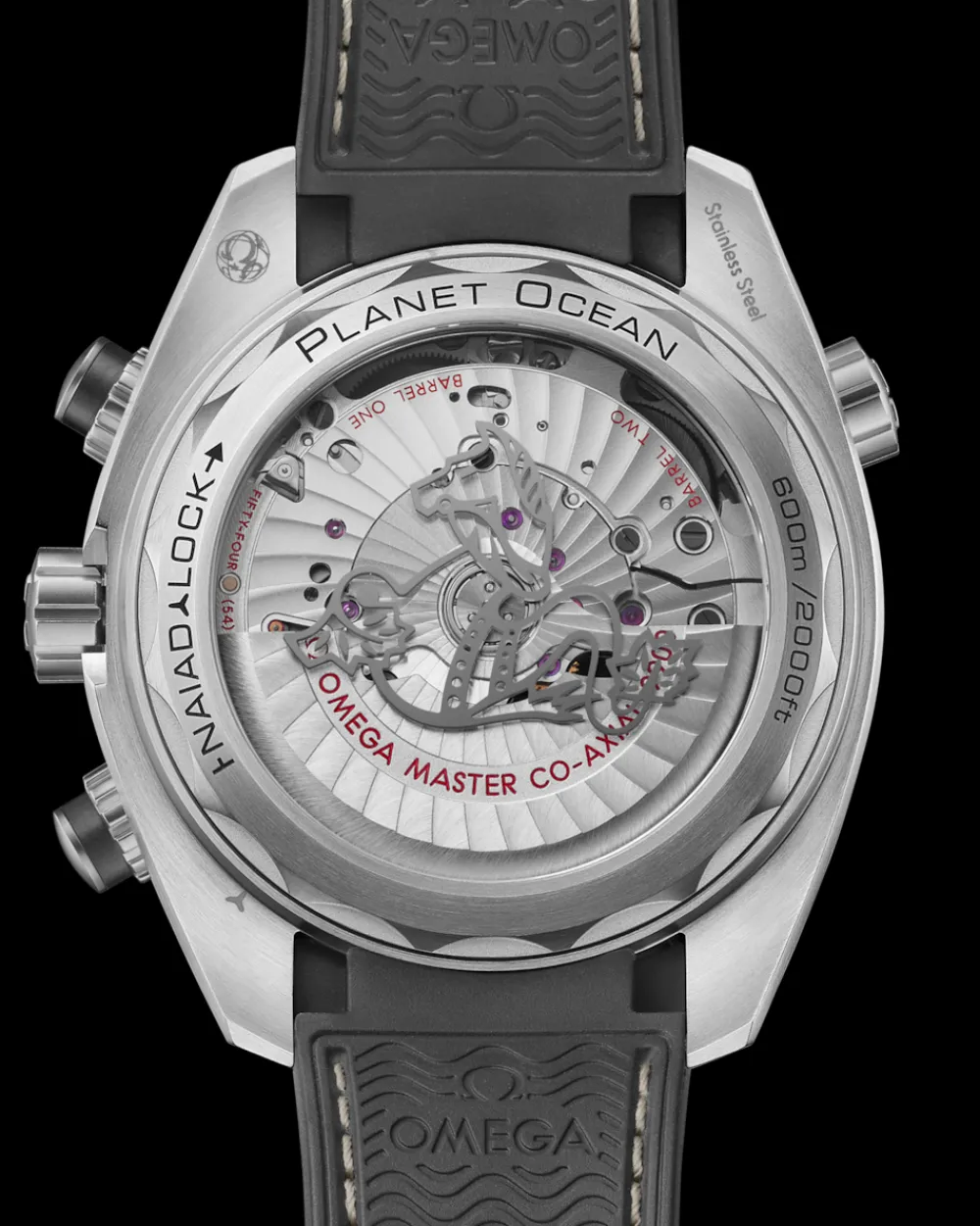 45.5 mm, steel on rubber strap^OMEGA Clearance