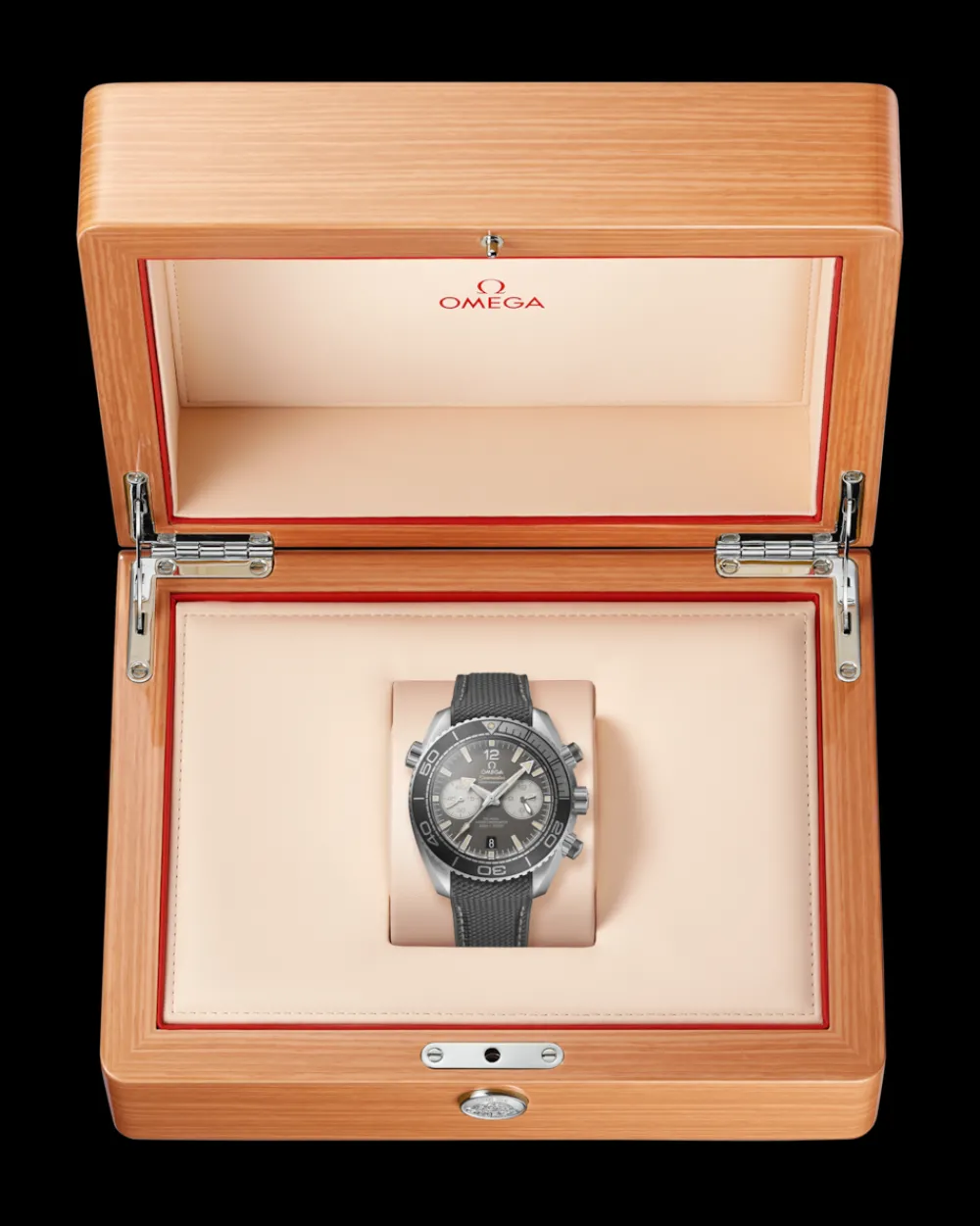 45.5 mm, steel on rubber strap^OMEGA Clearance