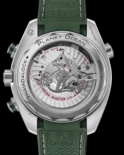 45.5 mm, steel on rubber strap^OMEGA New