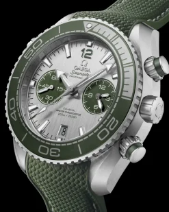 45.5 mm, steel on rubber strap^OMEGA New