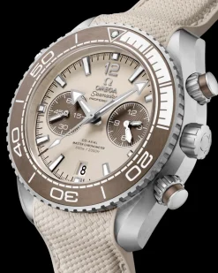 45.5 mm, steel on rubber strap^OMEGA New