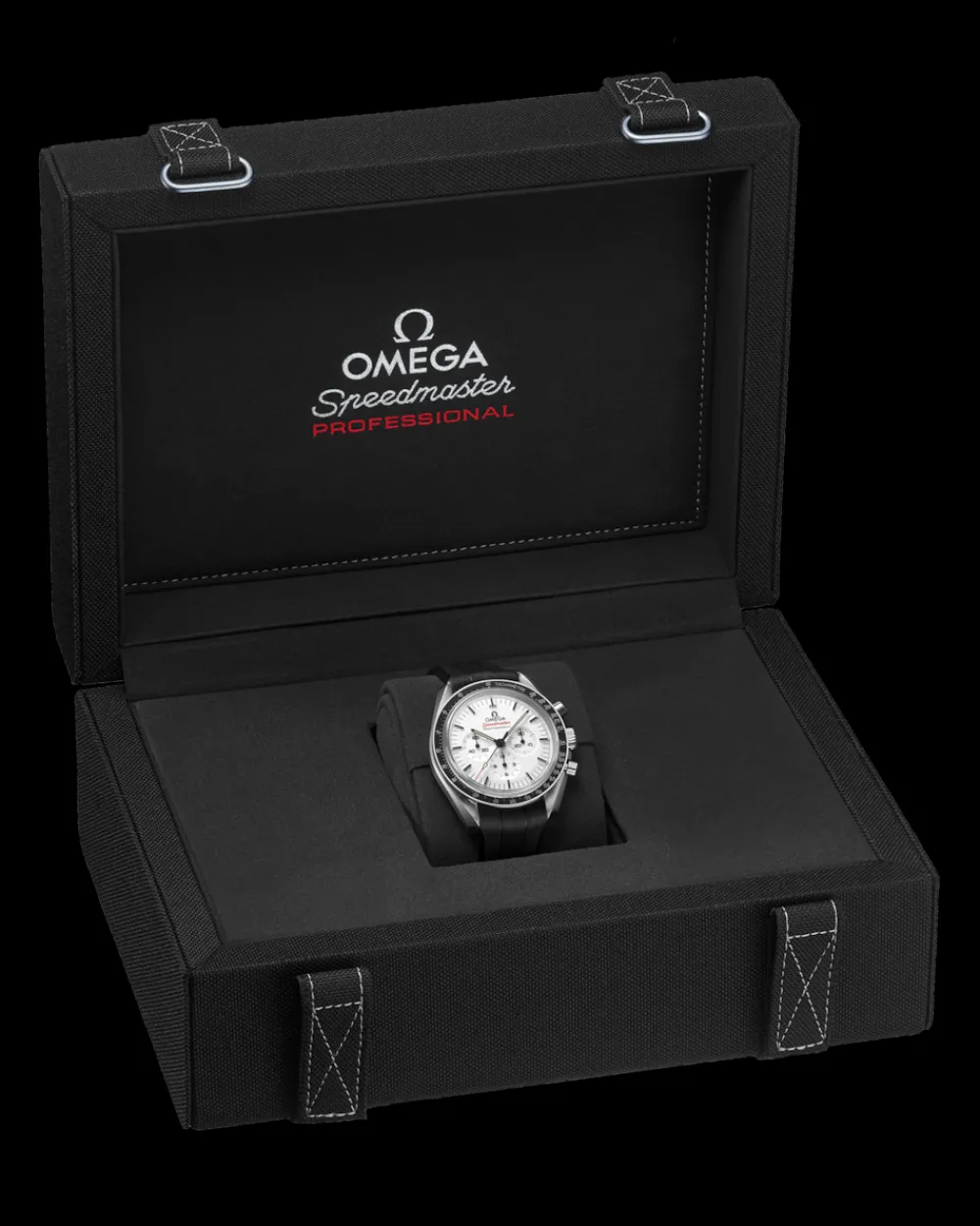 42 mm, steel on rubber strap^OMEGA New