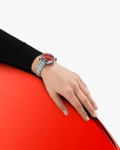 38 mm, steel on steel^OMEGA Fashion