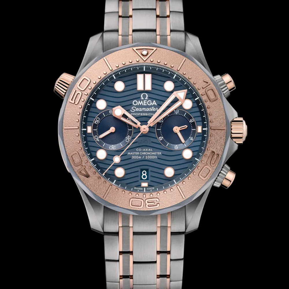 44 mm, titanium ‑ tantalum ‑ Sedna™ gold on titanium ‑ tantalum ‑ Sedna™ gold^OMEGA Fashion