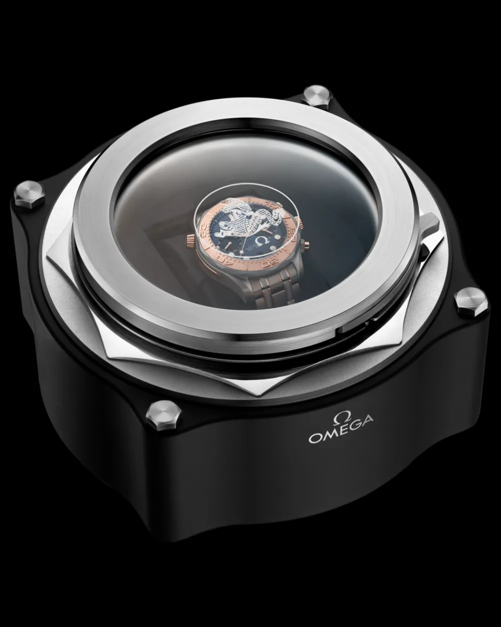 44 mm, titanium ‑ tantalum ‑ Sedna™ gold on titanium ‑ tantalum ‑ Sedna™ gold^OMEGA Fashion