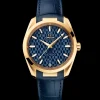 38 mm, yellow gold on leather strap^OMEGA Discount