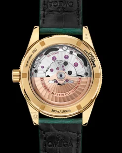 41 mm, yellow gold on leather strap^OMEGA Best