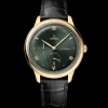 41 mm, yellow gold on leather strap^OMEGA Outlet