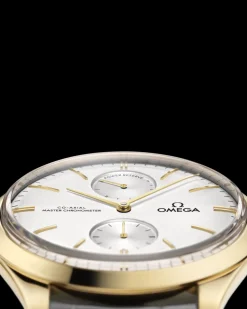 40 mm, yellow gold on leather strap^OMEGA Outlet