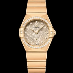 28 mm, yellow gold on yellow gold^OMEGA Fashion