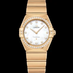28 mm, yellow gold on yellow gold^OMEGA New