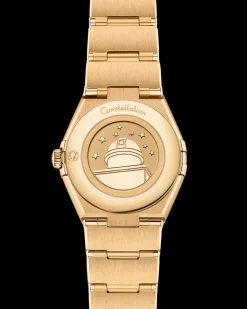 28 mm, yellow gold on yellow gold^OMEGA New