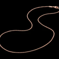Necklace, 18k red gold^OMEGA Fashion