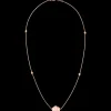 Necklace, 18k red gold, opale^OMEGA Discount