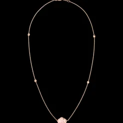 Necklace, 18k red gold, opale^OMEGA Discount