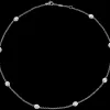 Necklace, 18k white gold, diamonds^OMEGA Hot