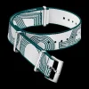 Polyamide, green and white^OMEGA Fashion