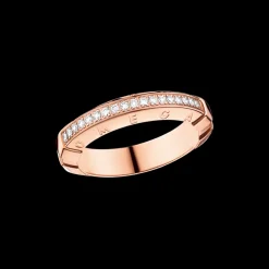 Ring, 18k red gold, diamonds^OMEGA Fashion