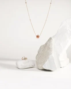 Ring, 18k red gold, mother‑of‑pearl^OMEGA Clearance