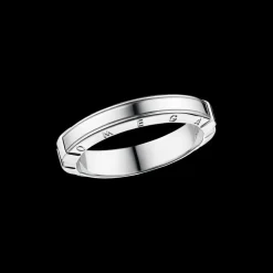 Ring, 18k white gold^OMEGA New