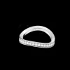 Ring, 18k white gold, diamonds^OMEGA Hot