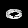 Ring, 18k white gold, diamonds^OMEGA Sale
