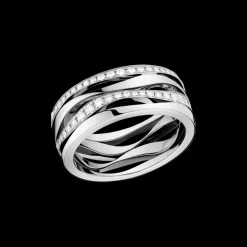 Ring, 18k white gold, diamonds^OMEGA Clearance