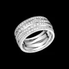 Ring, 18k white gold, diamonds^OMEGA Sale