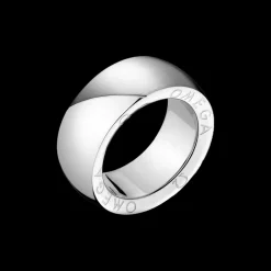 Ring, stainless steel^OMEGA Fashion