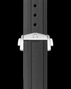 Seamaster Diver 300M grey rubber strap with foldover clasp^OMEGA Online