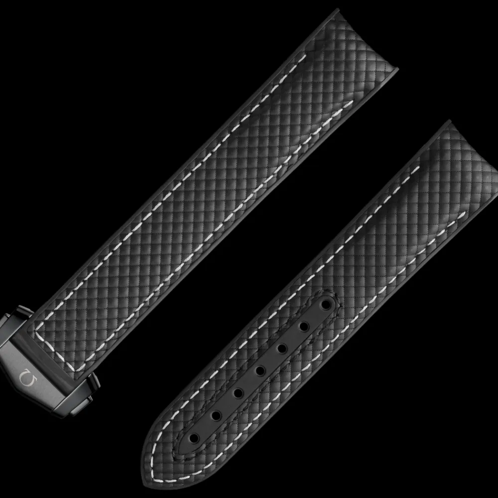 Seamaster Planet Ocean 600M black rubber strap with foldover clasp^OMEGA Outlet