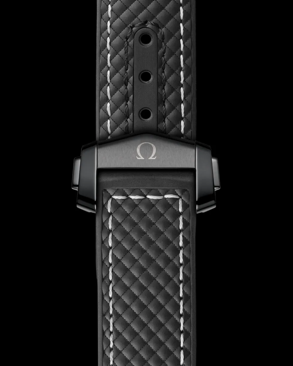 Seamaster Planet Ocean 600M black rubber strap with foldover clasp^OMEGA Outlet