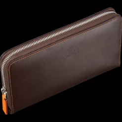 Wallet, brown / orange^OMEGA New