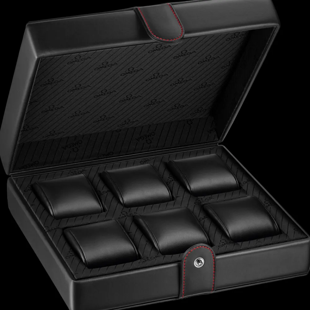 Watch box, black^OMEGA Outlet