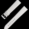 White leather strap with pin buckle^OMEGA New